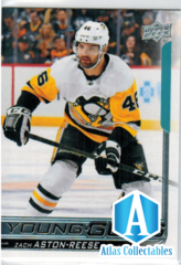 2018-19 Upper Deck Series 2 Young Guns #496 Zach Aston-Reese